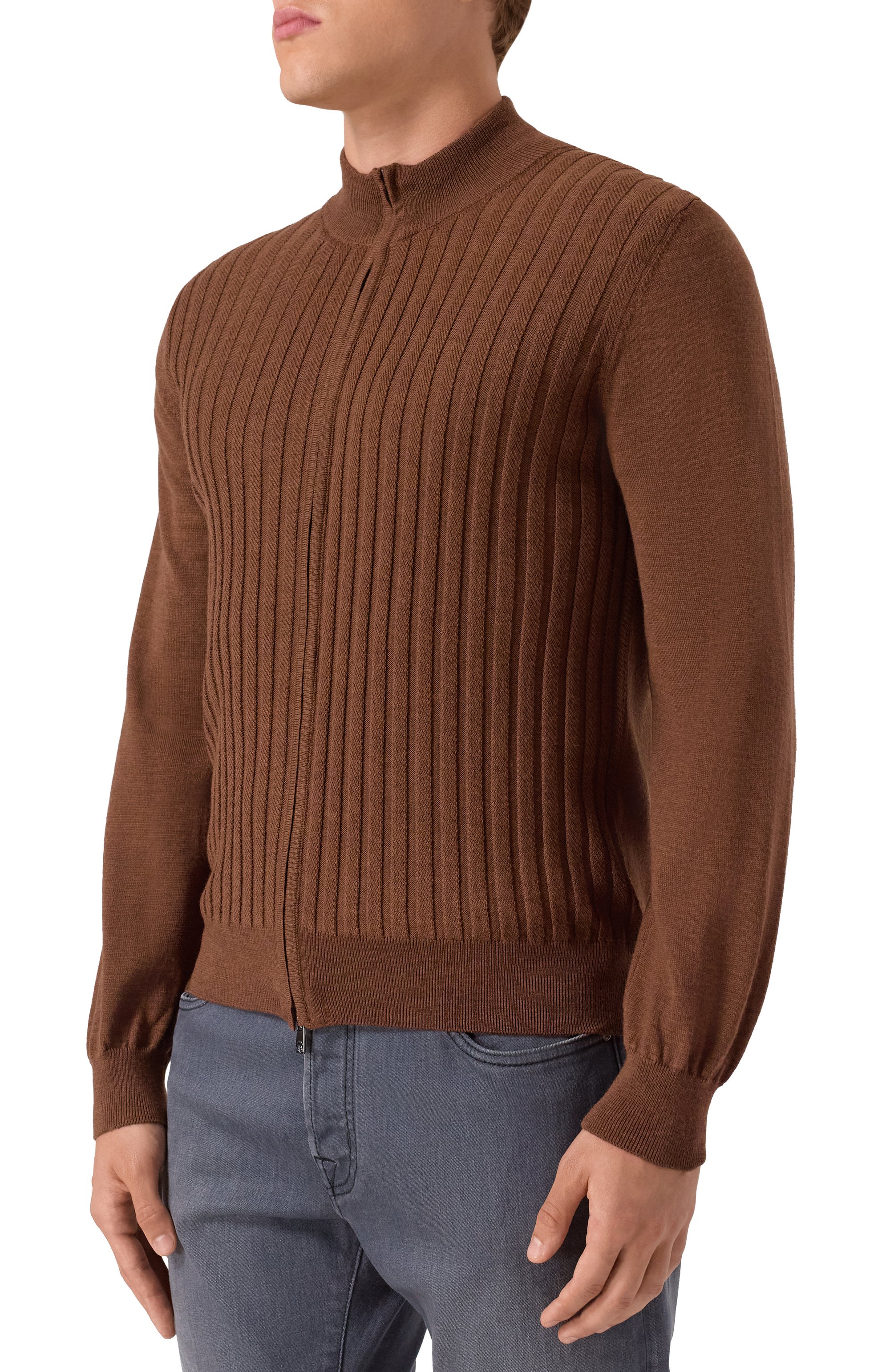 Шерстяной кардиган CORNELIANI, арт. 26M560-2625195, фото 3