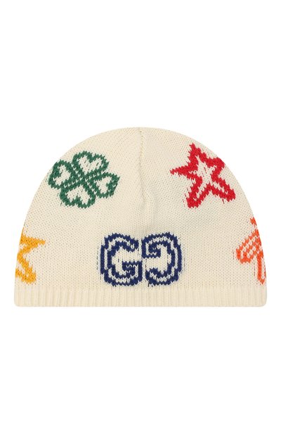 Хлопковая шапка GUCCI, арт. 643539/3K111, фото 1