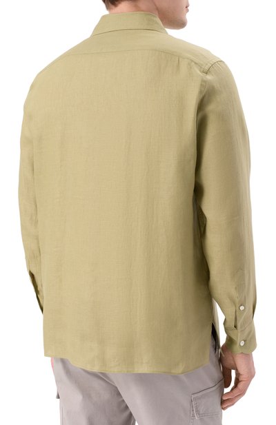 Льняная рубашка CORNELIANI, арт. 25P213-2511648, фото 4