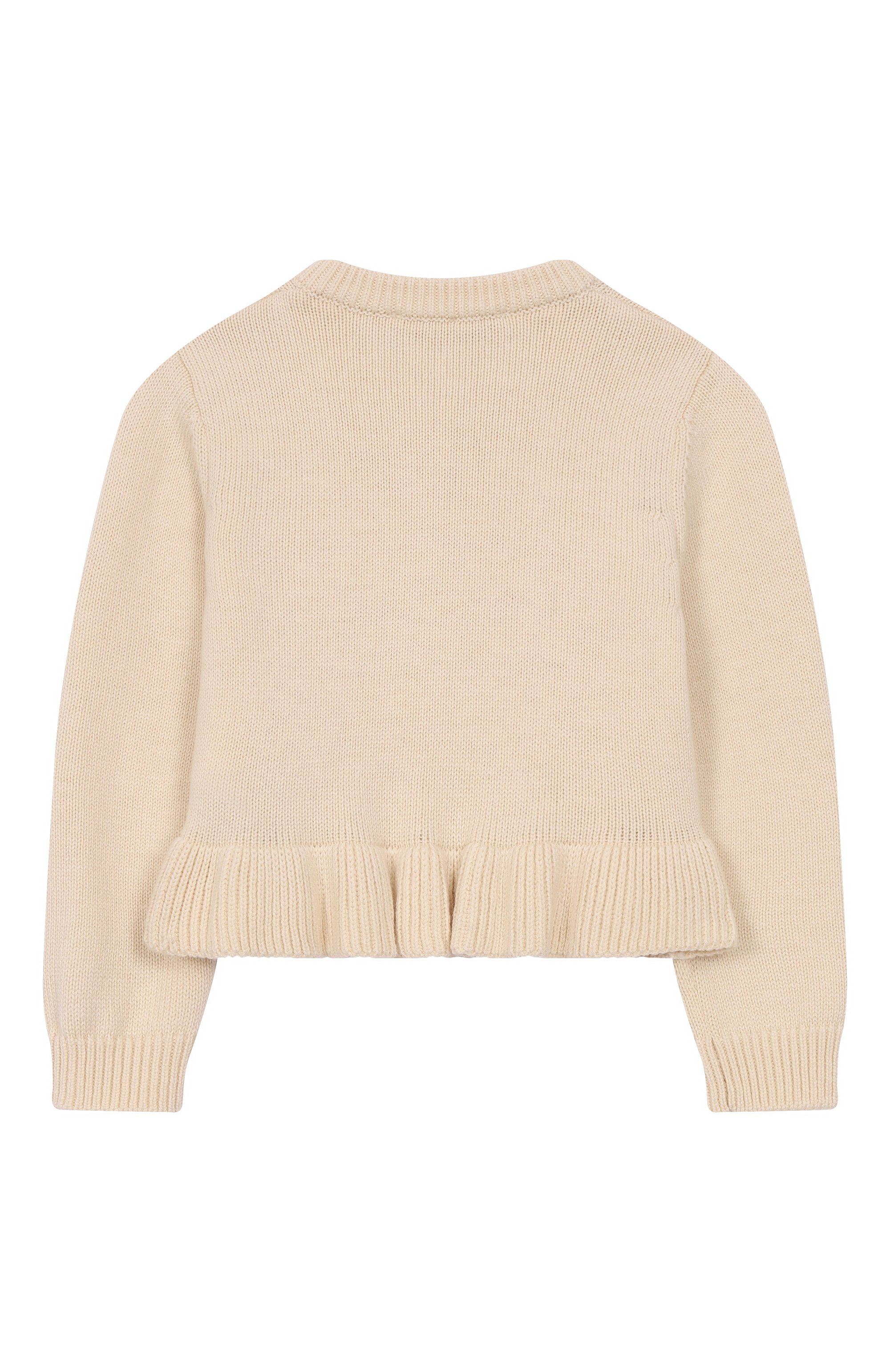 Кардиган из шерсти и хлопка MONNALISA, арт. 39F802, фото 2