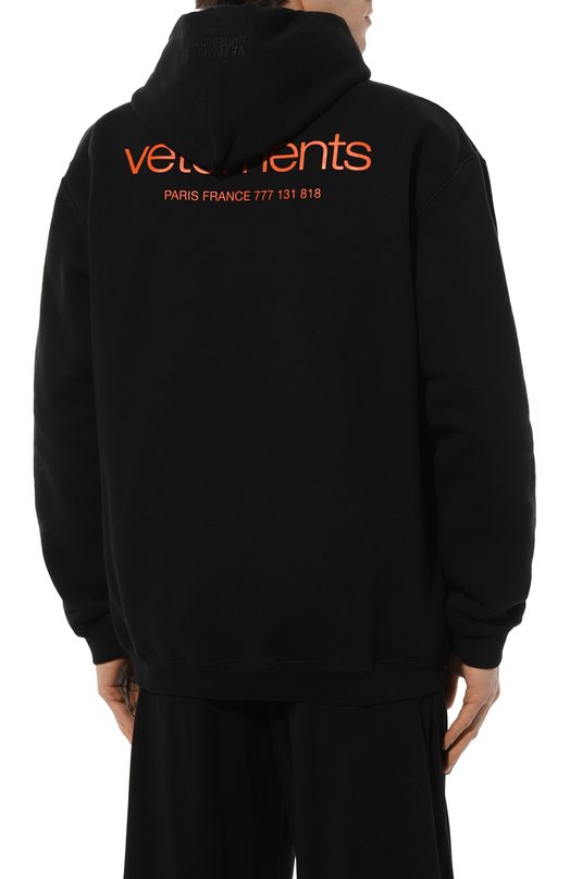 фото Хлопковое худи vetements