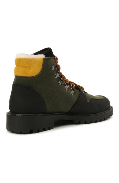 Кожаные ботинки с мехом IL GUFO, арт. G471/VEL0UR/35-42, фото 3