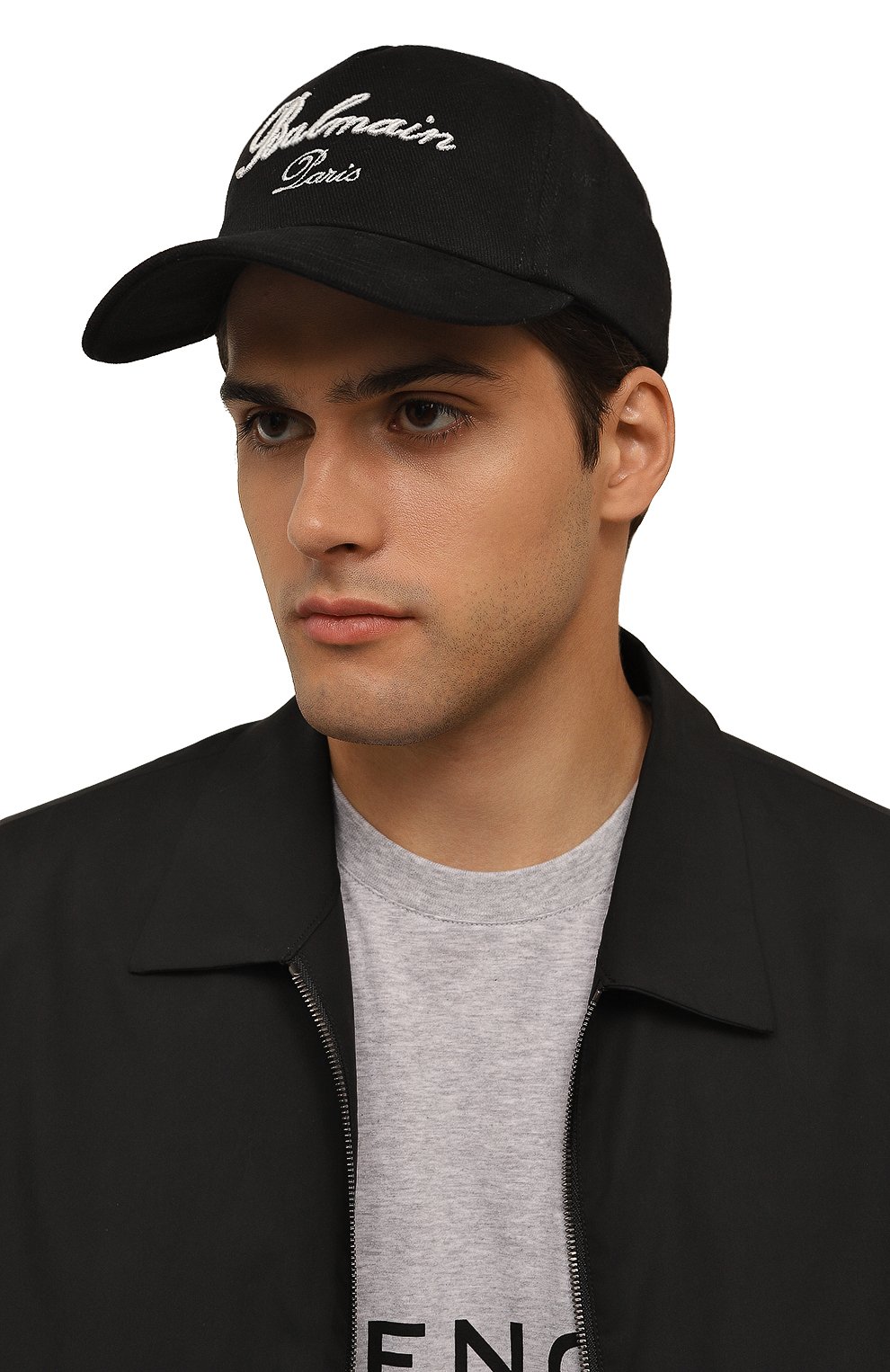 Хлопковая бейсболка BALMAIN, арт. DH1XA231/CD29, фото 2