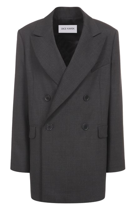 Женский шерстяной жакет DICE KAYEK, арт. FW25V517 MCL ANTHRACITE