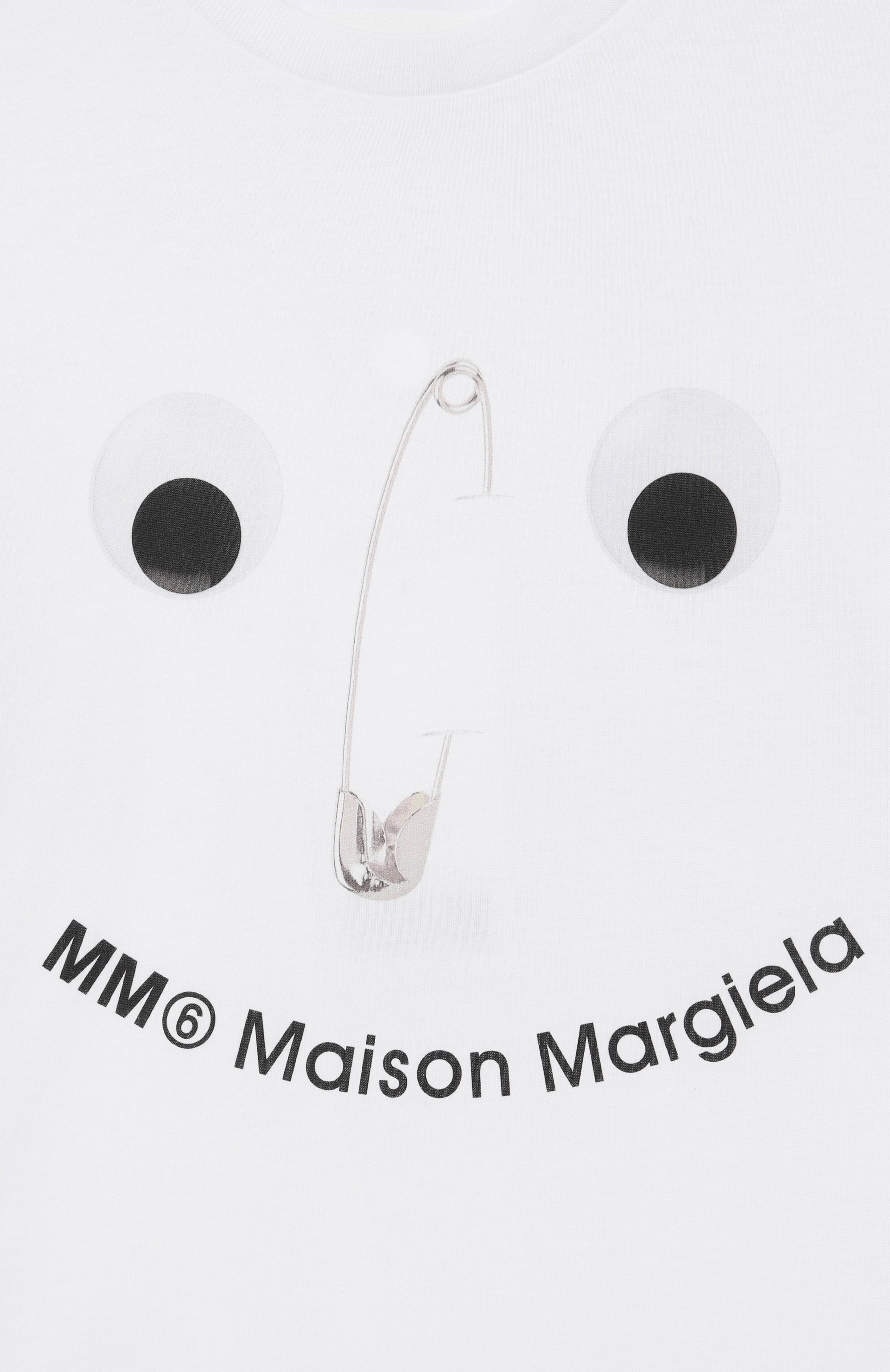 Хлопковая футболка MM6, арт. M60907/MM04I, фото 3