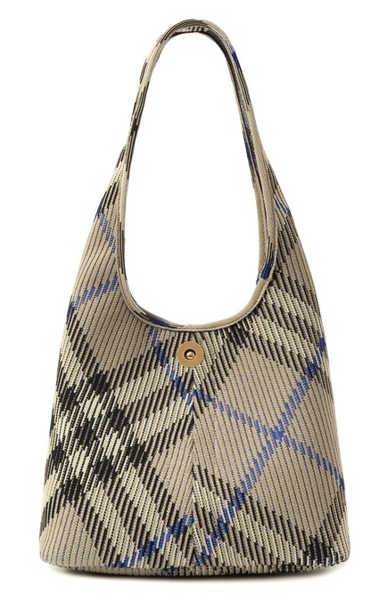 Женская сумка BURBERRY хаки цвета, арт. 8104389 | Фото 1 (Драгоценные камни: Проставлено; Размер: medium; Материал сплава: Проставлено; Материал: Текстиль)