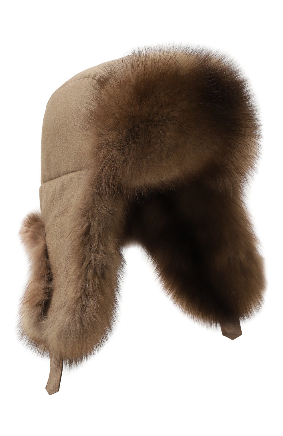 Шапка-ушанка майкл из кашемира и меха соболя FURLAND, арт. 0201414210029100016, фото 1