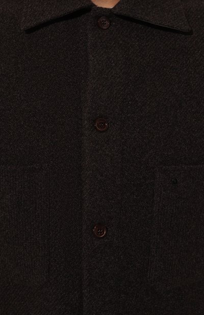 Шерстяная куртка-рубашка STEFANO RICCI, арт. SP007097/WC005R, фото 5