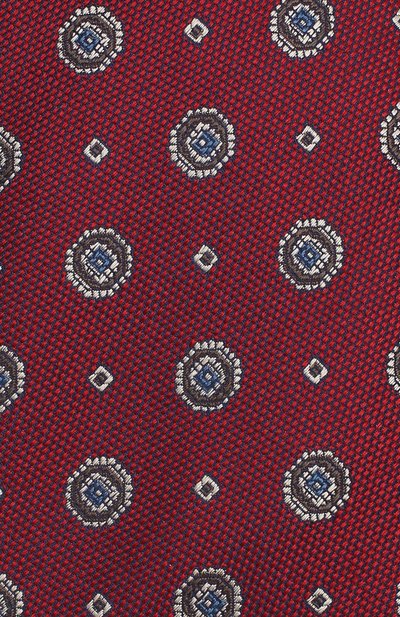 Шелковый галстук BRIONI бордового цвета по цене 22400 руб., арт. 062H00/0840D, фото 3 Шелковый галстук BRIONI, арт. 062H00/0840D, фото 3