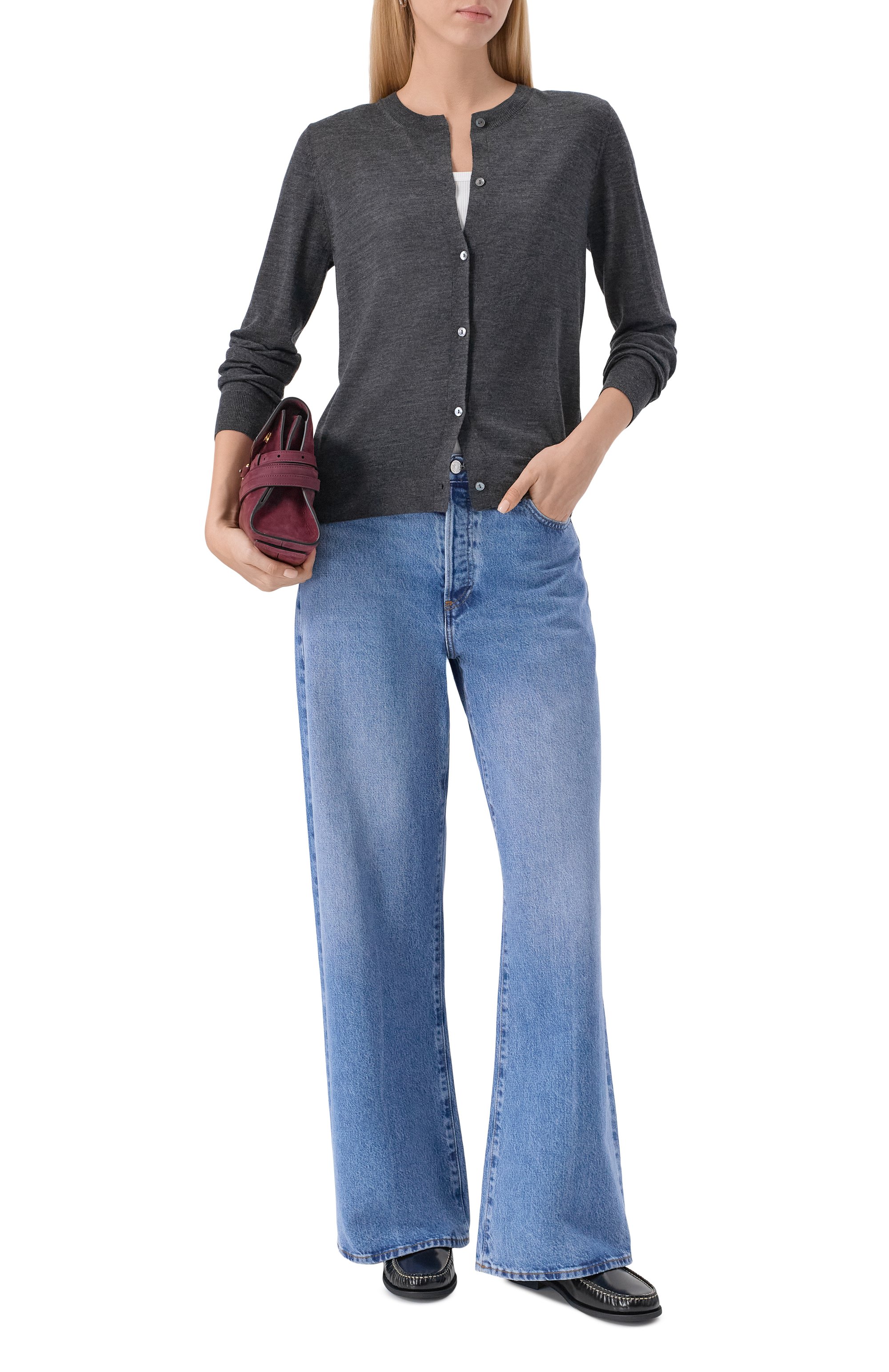 Кардиган из шерсти и шелка P.A.R.O.S.H., арт. LINFA25W-D520764, фото 2