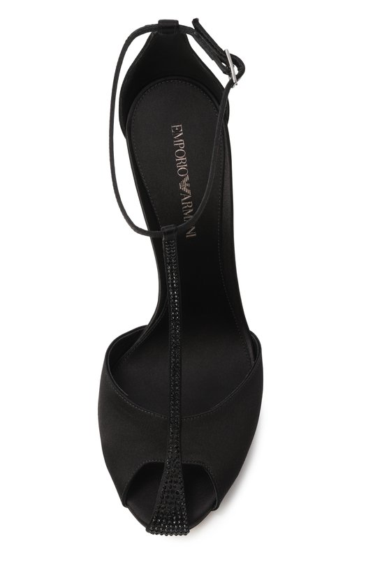 Текстильные туфли Emporio Armani X3P853/XR385 Чёрный  X3P853/XR385 Фото 6