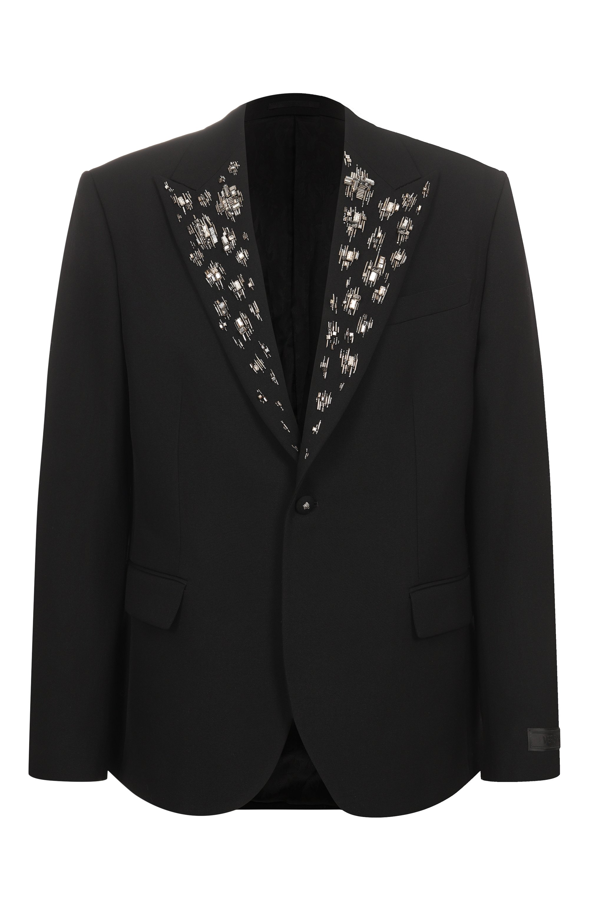 Шерстяной пиджак VERSACE, арт. 1017383/1A12339, фото 1