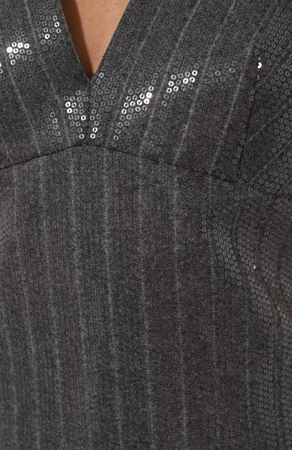 Топ с отделкой пайетками BRUNELLO CUCINELLI, арт. ME208HS702, фото 5