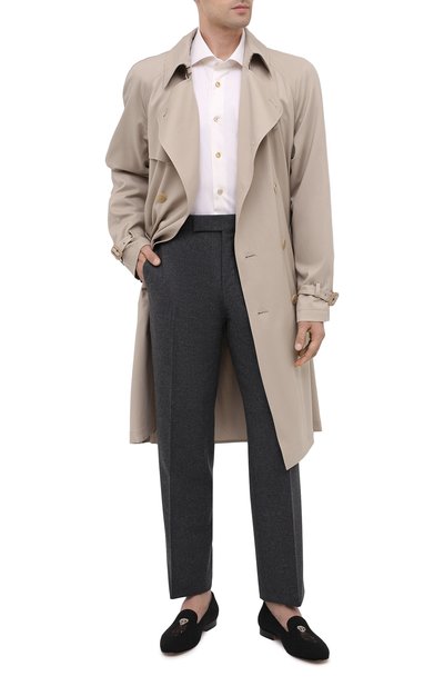 Текстильные лоферы RALPH LAUREN, арт. 815815811, фото 2