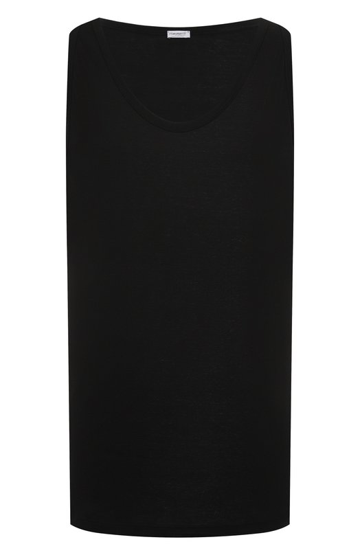 Хлопковая майка Zimmerli 222-1470 Чёрный 222-1470