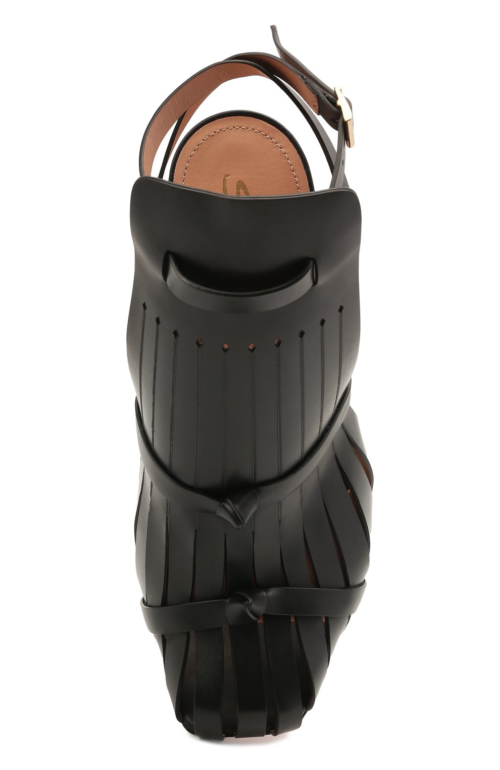 Кожаные босоножки SANTONI, арт. WDGQ59317HA1NBGNN01, фото 5