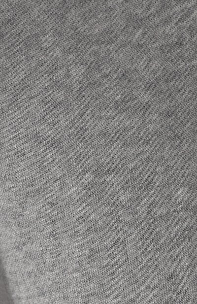 Хлопковые джоггеры EMPORIO ARMANI серого цвета по цене 12400 руб., арт. 163832/9P287, фото 5 Хлопковые джоггеры EMPORIO ARMANI, арт. 163832/9P287, фото 5