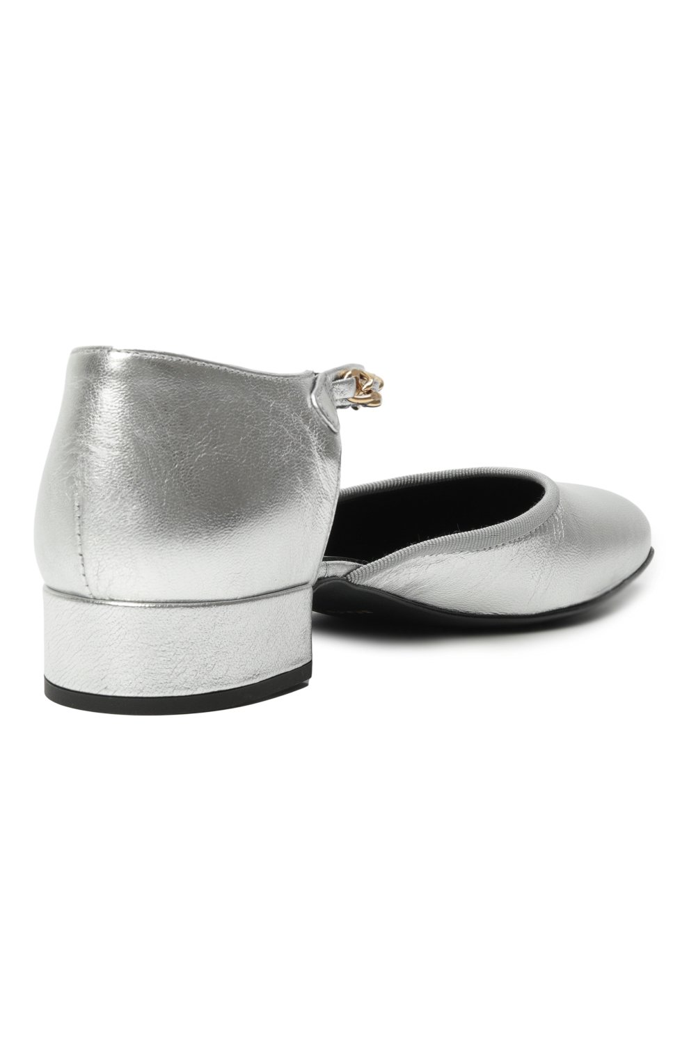 Кожаные туфли VERSACE, арт. 1016546/1A11702/30-33, фото 3