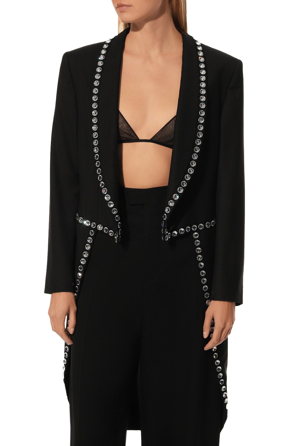 Жакет из шерсти и шелка DOLCE & GABBANA, арт. F297SZ/FU2NF, фото 3