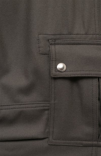 Шерстяные брюки-карго BRUNELLO CUCINELLI, арт. B038PP102C, фото 3