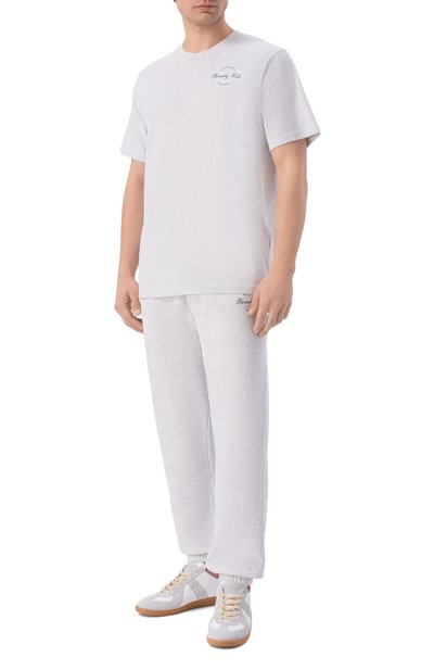 Хлопковая футболка SPORTY AND RICH, арт. T011976257GY03, фото 2