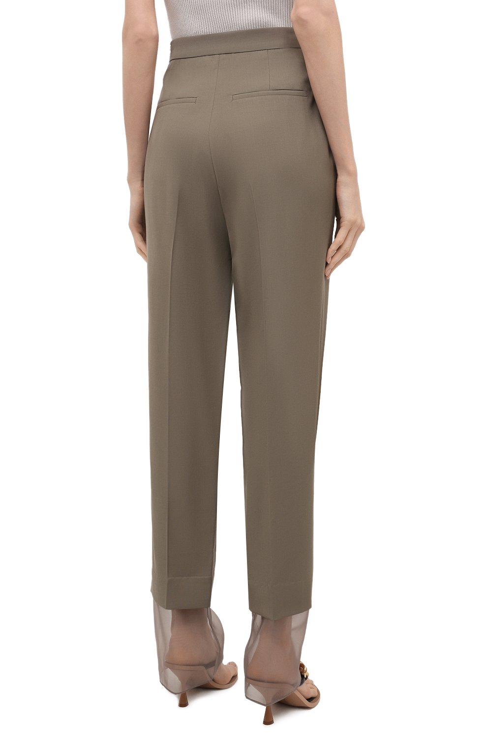 Шерстяные брюки LOW CLASSIC, арт. L0W21SS_TR040L, фото 4