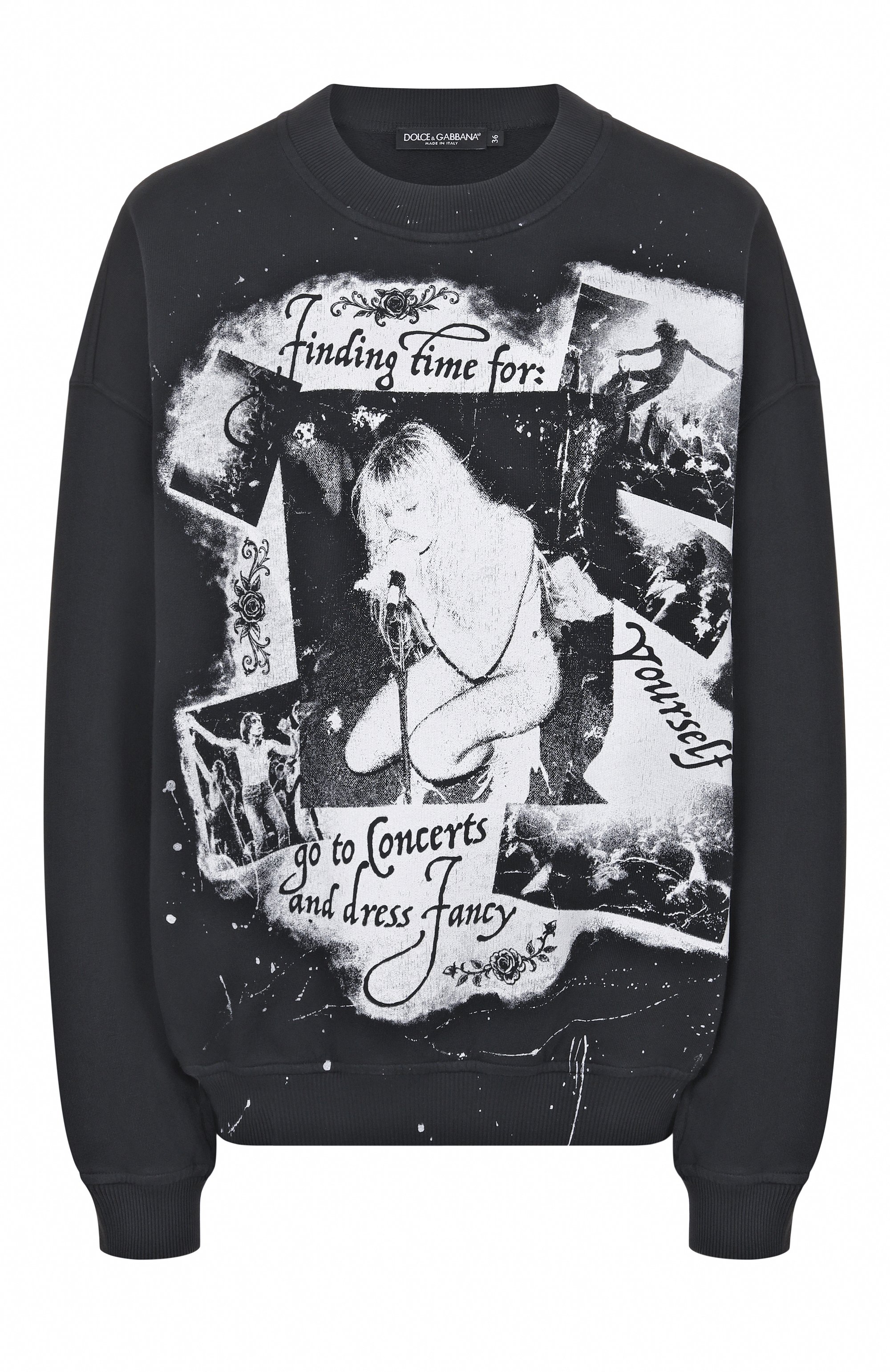 Хлопковый свитшот DOLCE & GABBANA, арт. F9T02T/GDDI9, фото 1