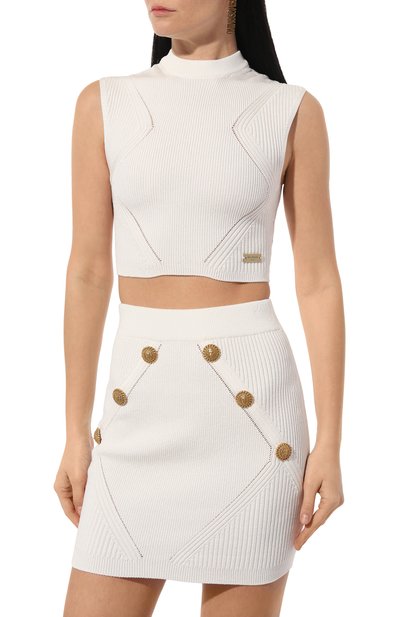 Топ из вискозы BALMAIN, арт. BF0AB356/KF24, фото 3