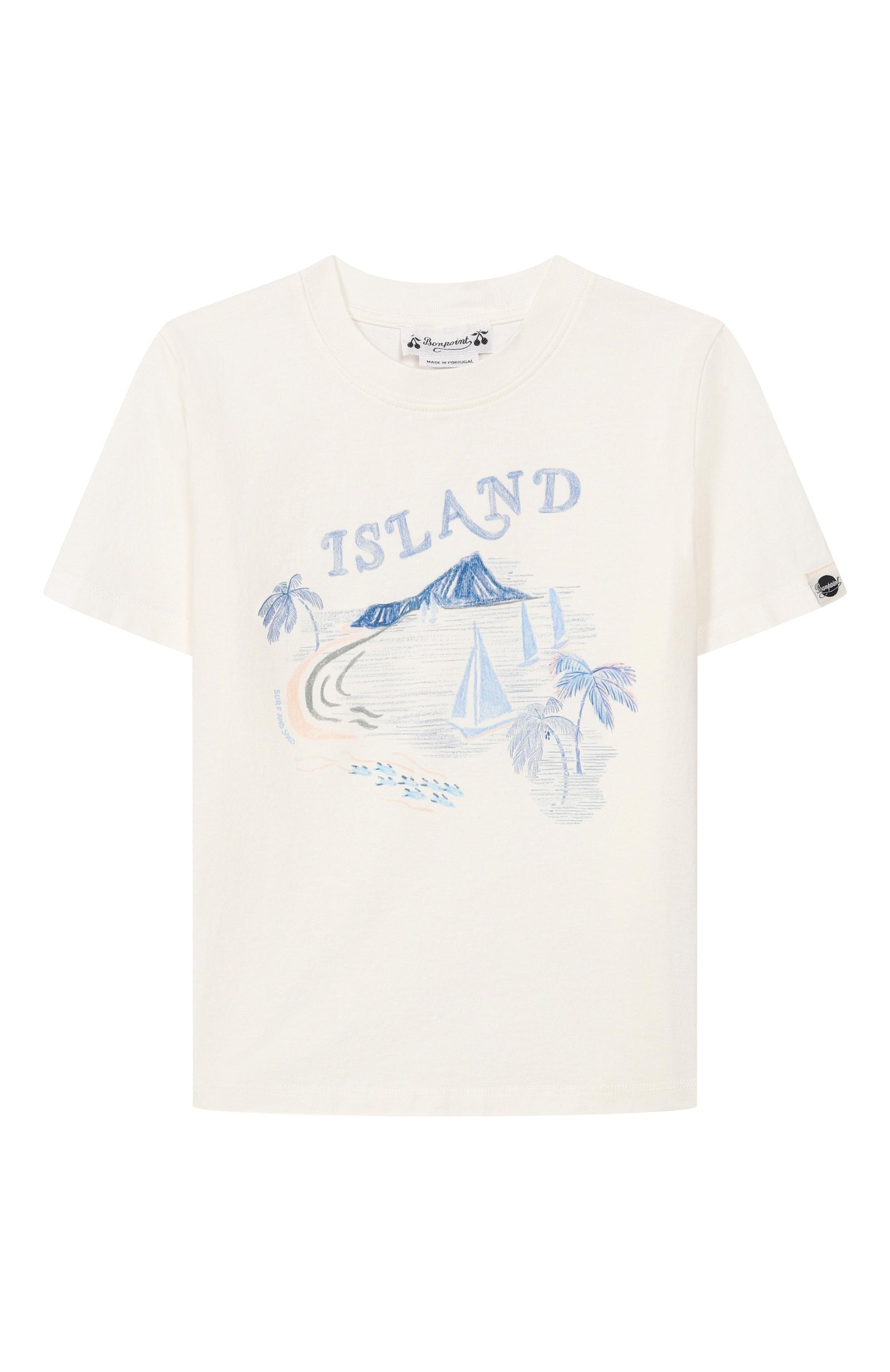 Хлопковая футболка BONPOINT, арт. S06BTSK00020_001, фото 1