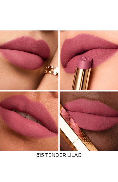 Помада для губ kisskiss honey-infused intense lipstick, оттенок 815 нежная сирень (1,85g) GUERLAIN цвета по цене 5290 руб., арт. G062250, фото 4 Помада для губ kisskiss honey-infused intense lipstick, оттенок 815 нежная сирень (1,85g) GUERLAIN, арт. G062250, фото 4