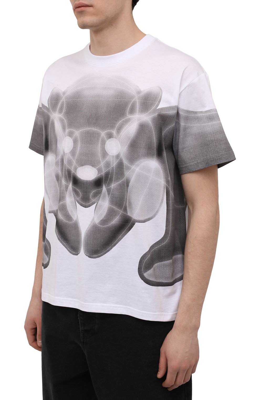 Хлопковая футболка BURBERRY, арт. 8048329, фото 3