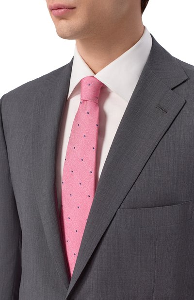 Мужской шелковый галстук KITON, арт. UCRVKPC08L49