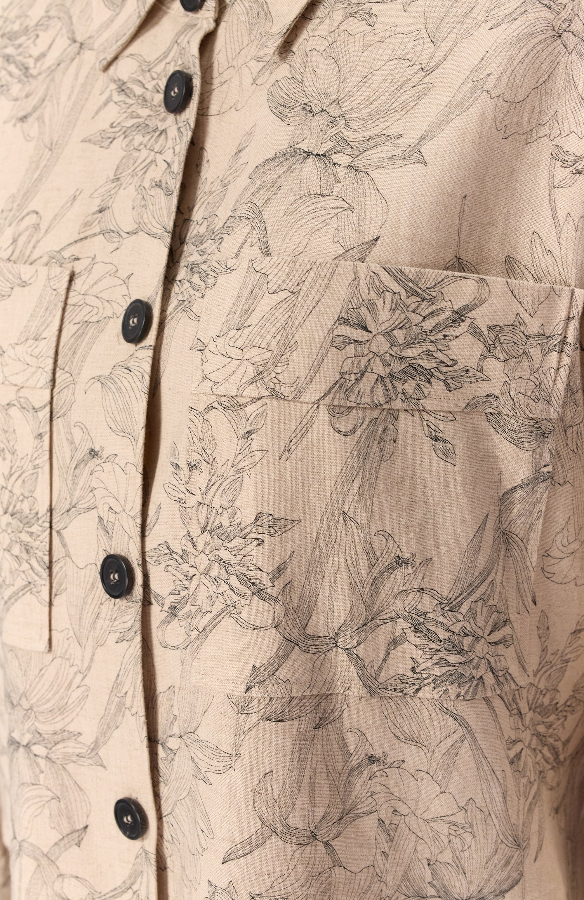 Рубашка из вискозы и льна WINDSOR, арт. 52 DB340HV 10019671/30046539, фото 5