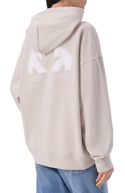 Хлопковое худи OFF-WHITE, арт. 0WBB06DS26FLE001, фото 4