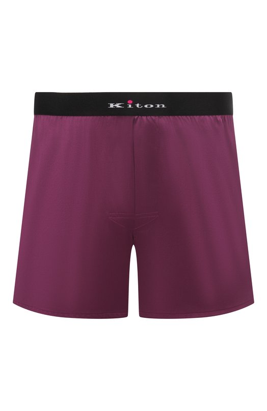 Шелковые боксеры Kiton UNWBX17K0245H10 Бордовый UNWBX17K0245H10