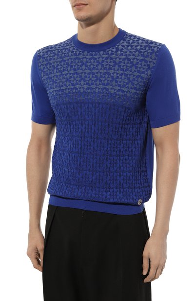 Джемпер из шелка и хлопка STEFANO RICCI, арт. K818085G10/F24287, фото 3