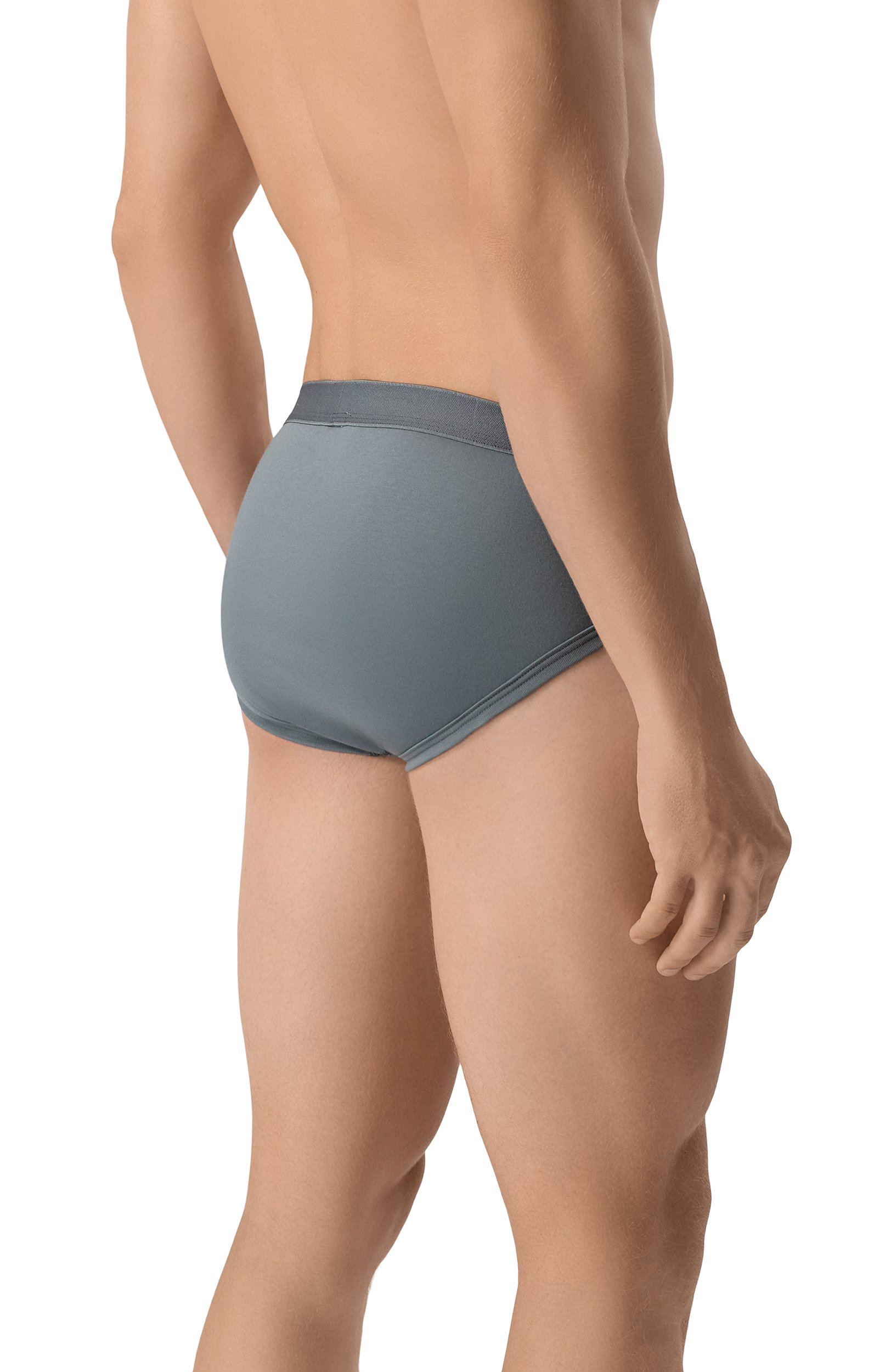 Хлопковые брифы ZIMMERLI серого цвета по цене 12950 руб., арт. 286-1444, фото 3 Хлопковые брифы ZIMMERLI, арт. 286-1444, фото 3