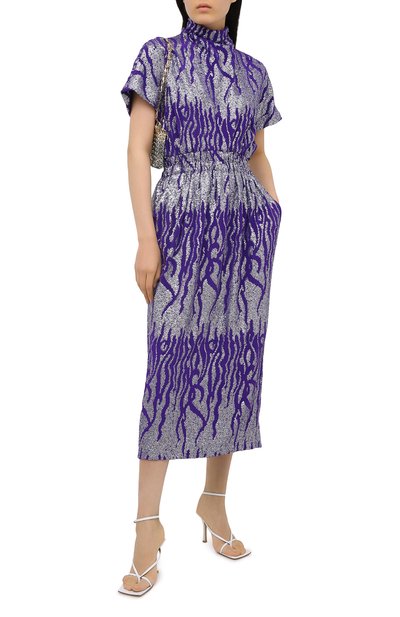 Шелковое платье DRIES VAN NOTEN, арт. 202-18662-1426, фото 2