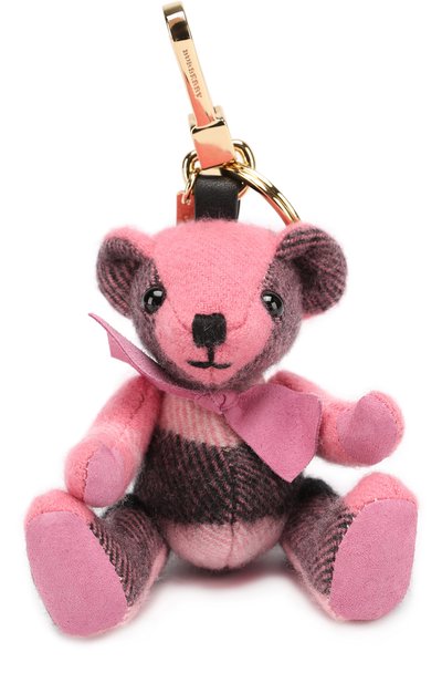 Брелок thomas bear из кашемира в клетку BURBERRY, арт. 4030143, фото 1