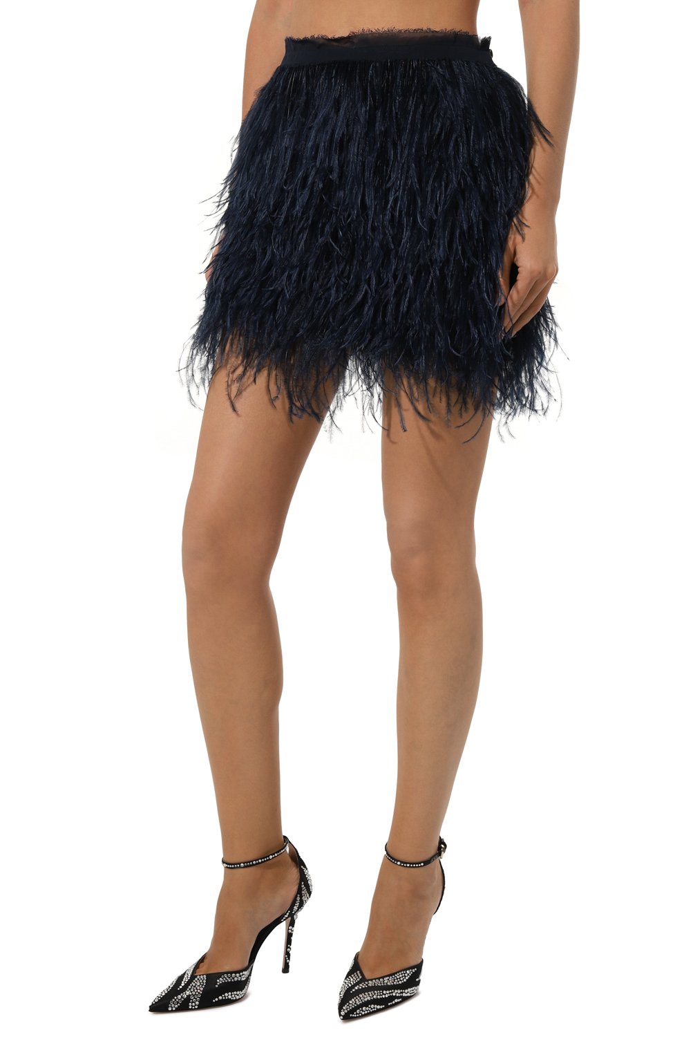 Юбка с отделкой перьями DOROTHEE SCHUMACHER, арт. 643005, фото 3