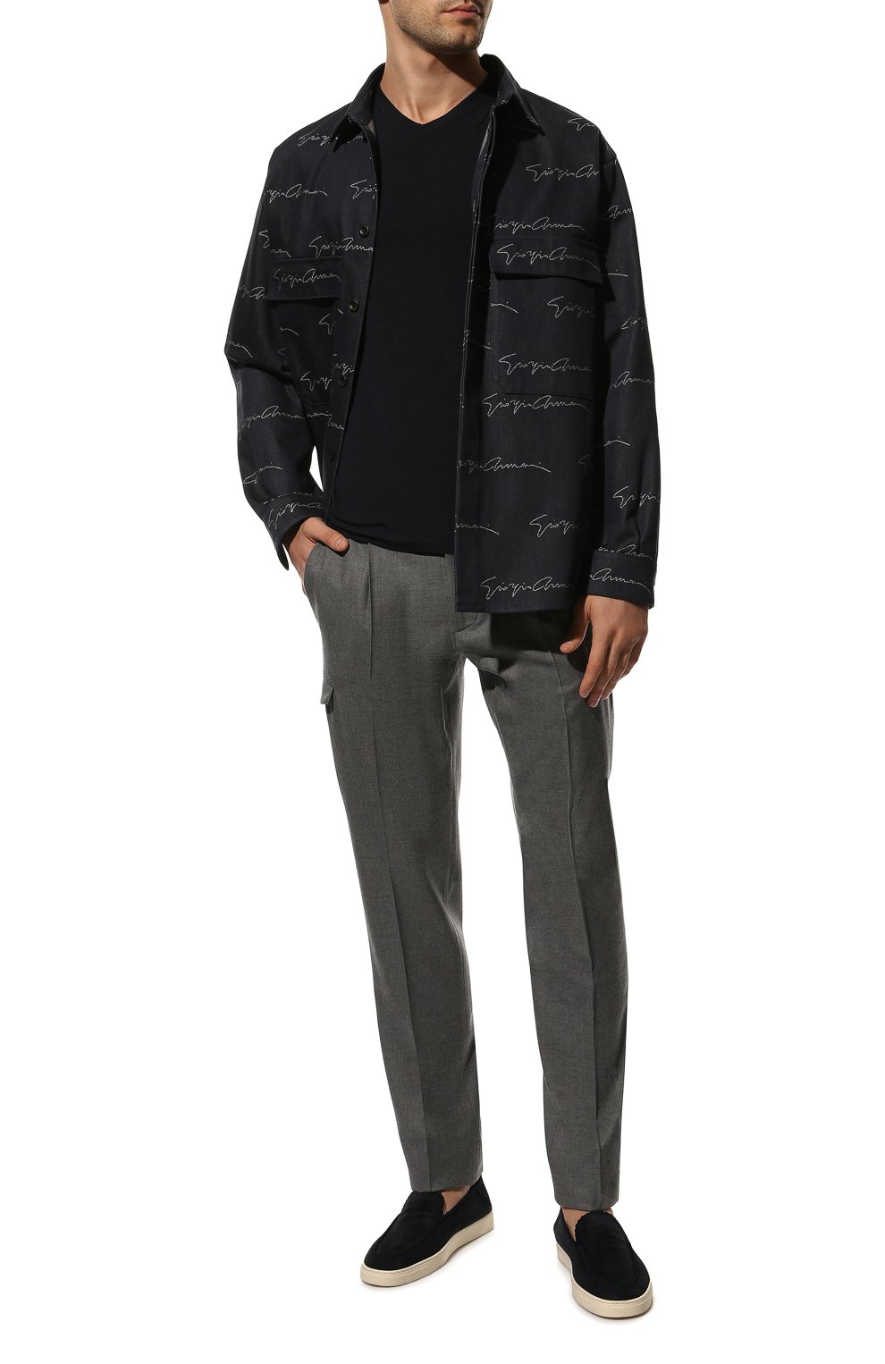 Шерстяные брюки-карго STEFANO RICCI, арт. M1T2300080/W610, фото 2