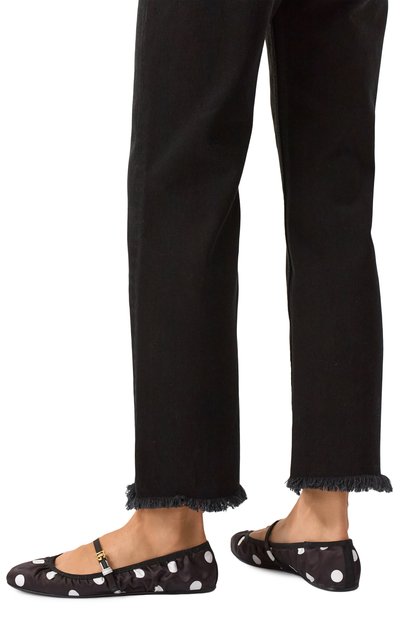 Текстильные балетки odette DOLCE & GABBANA, арт. CB0222/AV885, фото 3