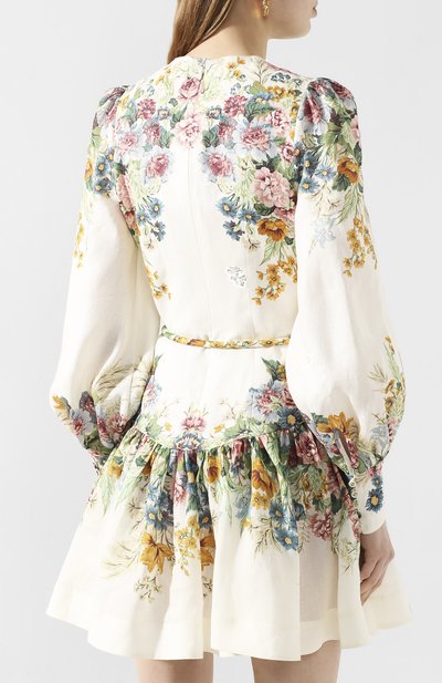 Льняное платье ZIMMERMANN, арт. 7888DWAV, фото 4