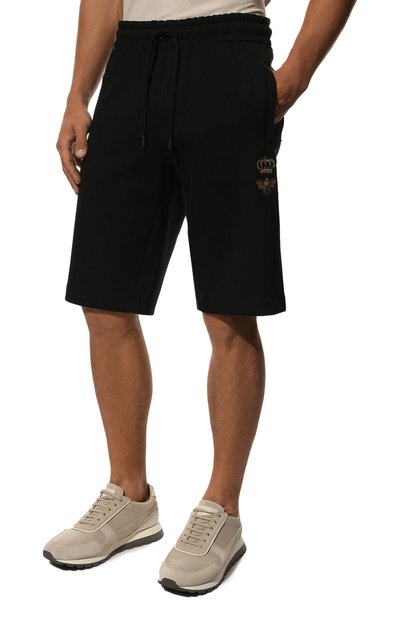 Хлопковые шорты DOLCE & GABBANA, арт. GWJWAZ/HU7H9, фото 3