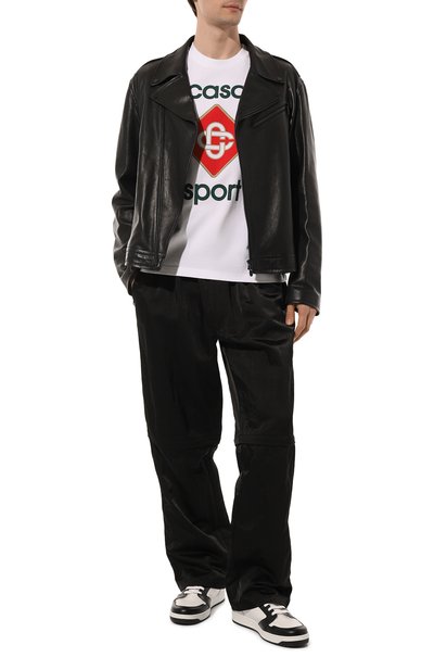 Хлопковая футболка CASABLANCA, арт. MS23-JTS-016-01, фото 2