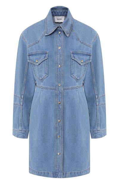 Женское джинсовое платье NANUSHKA, арт. VILMA_90`S BLUE_DENIM