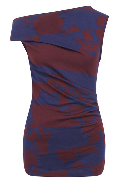 Женский хлопковый топ DRIES VAN NOTEN, арт. 131115/3345