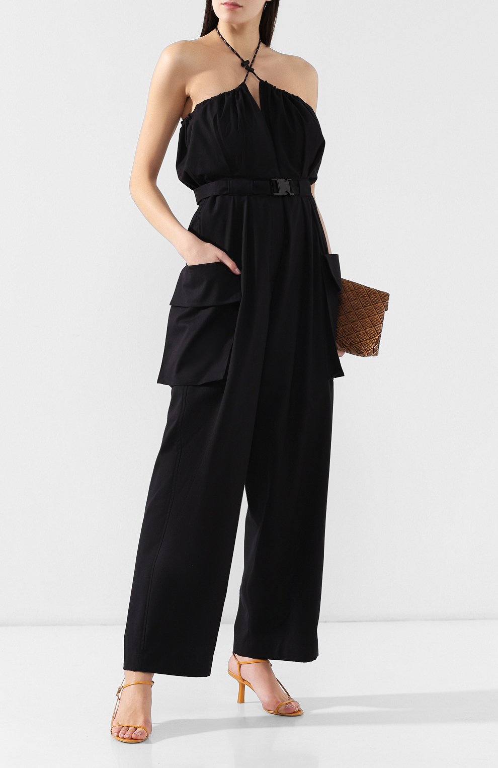 Брюки из смеси хлопка и шерсти DRIES VAN NOTEN черного цвета по цене 53900 руб., арт. 191-10922-7286, фото 2 Брюки из смеси хлопка и шерсти DRIES VAN NOTEN, арт. 191-10922-7286, фото 2