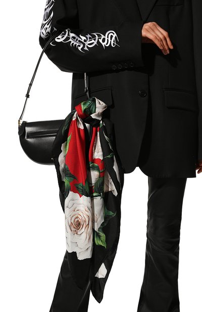 Шелковый платок DOLCE & GABBANA, арт. FN090R/GDAQ1, фото 4