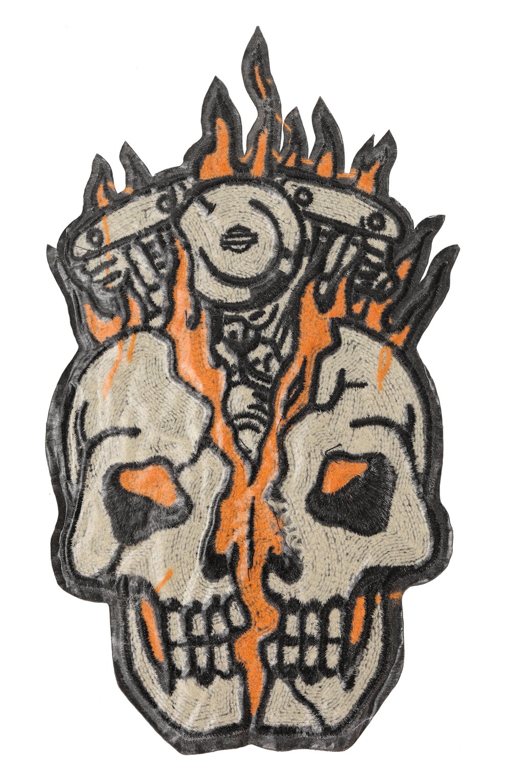 Нашивка HARLEY-DAVIDSON оранжевого цвета по цене 2800 руб., арт. 97666-21VX, фото 2 Нашивка HARLEY-DAVIDSON, арт. 97666-21VX, фото 2